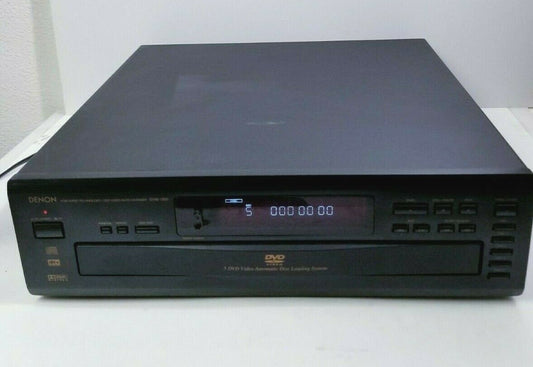 Denon DVM-1800 5 Disc CD DVD Player With Remote & Cables