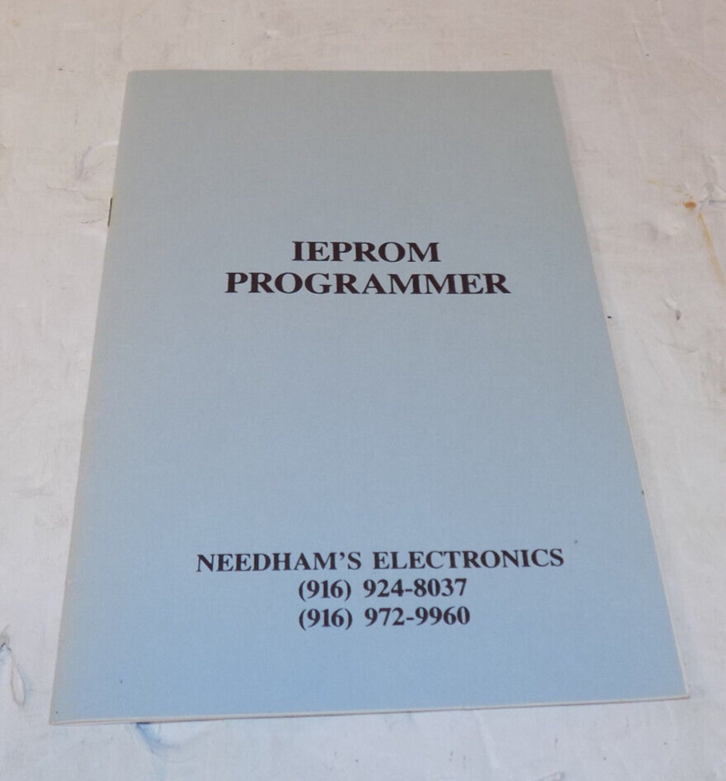 Vtg Needhams Electronics IEP6913 Eprom Programmer for IBM PC