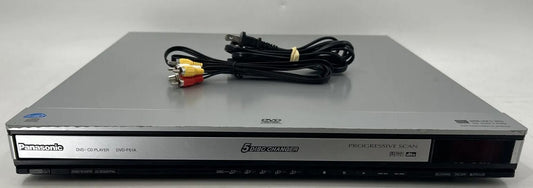 Panasonic Dvd-f61 5 Disc CD DVD Player 5 Disc CD Changer with Remote Cables & Hdmi Adapter