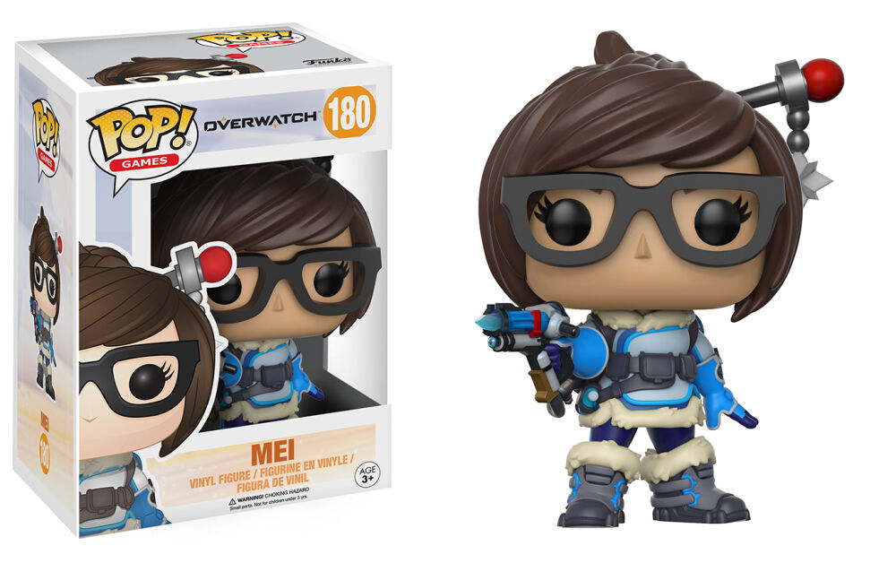 Funko Pop! Overwatch MEI #190 Vinyl Figure New