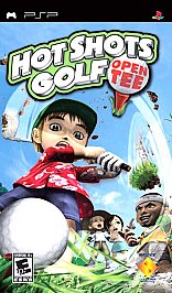 PSP Game Hot Shots Golf Open Tee Sony PSP