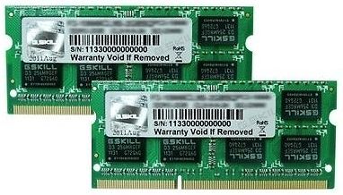 8GB G.Skill DDR3 PC3-10666 CL9 SQ Series Dual Channel Laptop Memory Kit (2x4GB)