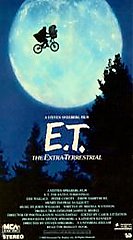 E.T. The Extra-Terrestrial Movie VHS Tape 1996 In Clamshell Case New