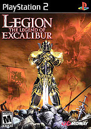 Ps2 Game Legion: The Legend of Excalibur Includes Manual