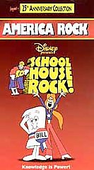Schoolhouse Rock! America Rock 25th Anniversary VHS 1998 Clam Shell