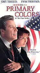 Primary Colors VHS Tape 1992 John Travolta Emma Thompson New Sealed