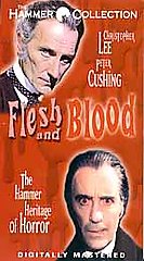 Flesh And Blood The Hammer Heritage Of Horror VHS 1997 Christopher Lee Dracula