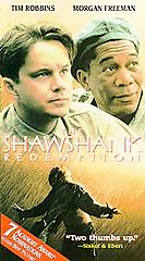 The Shawshank Redemption 1994 VHS Tape New Sealed