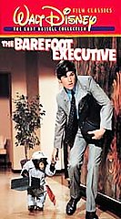 The Barefoot Executive VHS Tape Clamshell Case New Sealed